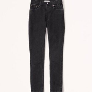 Abercrombie & Fitch High Rise Skinny Jean Size 26/Size 2 Black